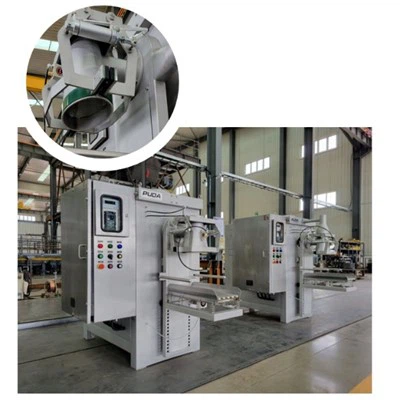 Количественная упаковочная машина для открытых и клапанных мешков двойного назначения